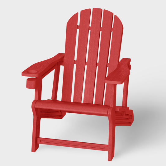 Snap'n Lock Adirondack Chair with Cupholder (No Tools or Hardware)