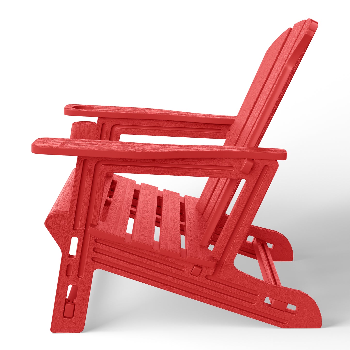 Snap'n Lock Adirondack Chair with Cupholder (No Tools or Hardware)