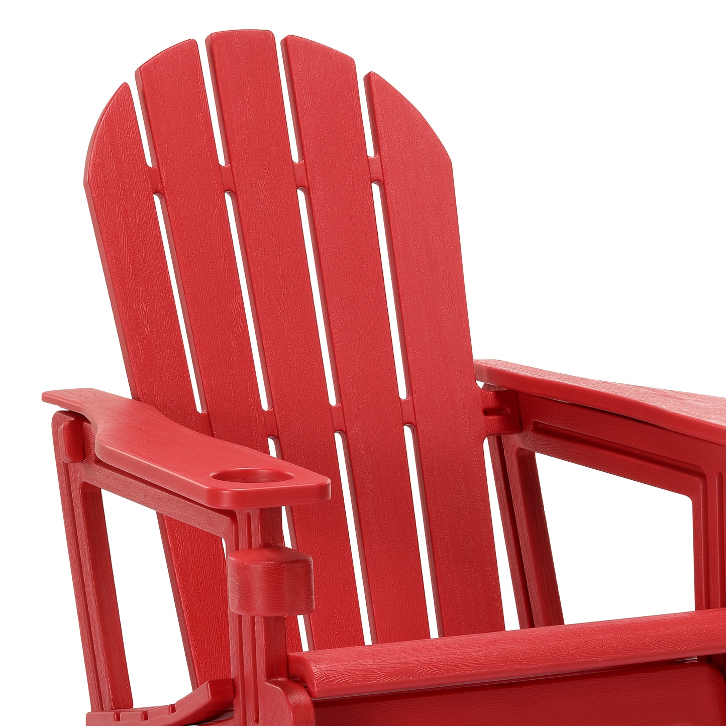 Snap'n Lock Adirondack Chair with Cupholder (No Tools or Hardware)