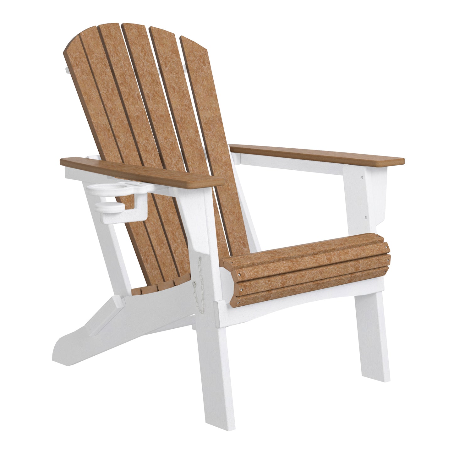 Heritage Ridge Folding Adirondack Chair With Cup Holder