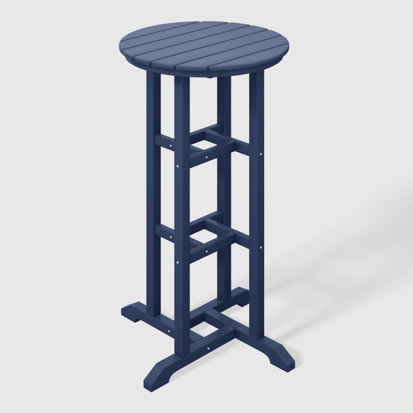 POLYTRENDS™ Stockholm All-Weather Outdoor Round Bar Bistro Table (42" Height)
