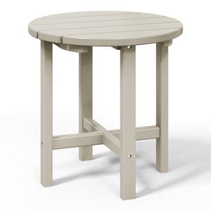 Tuscany All-Weather Outdoor Round Side Table (18" Height)
