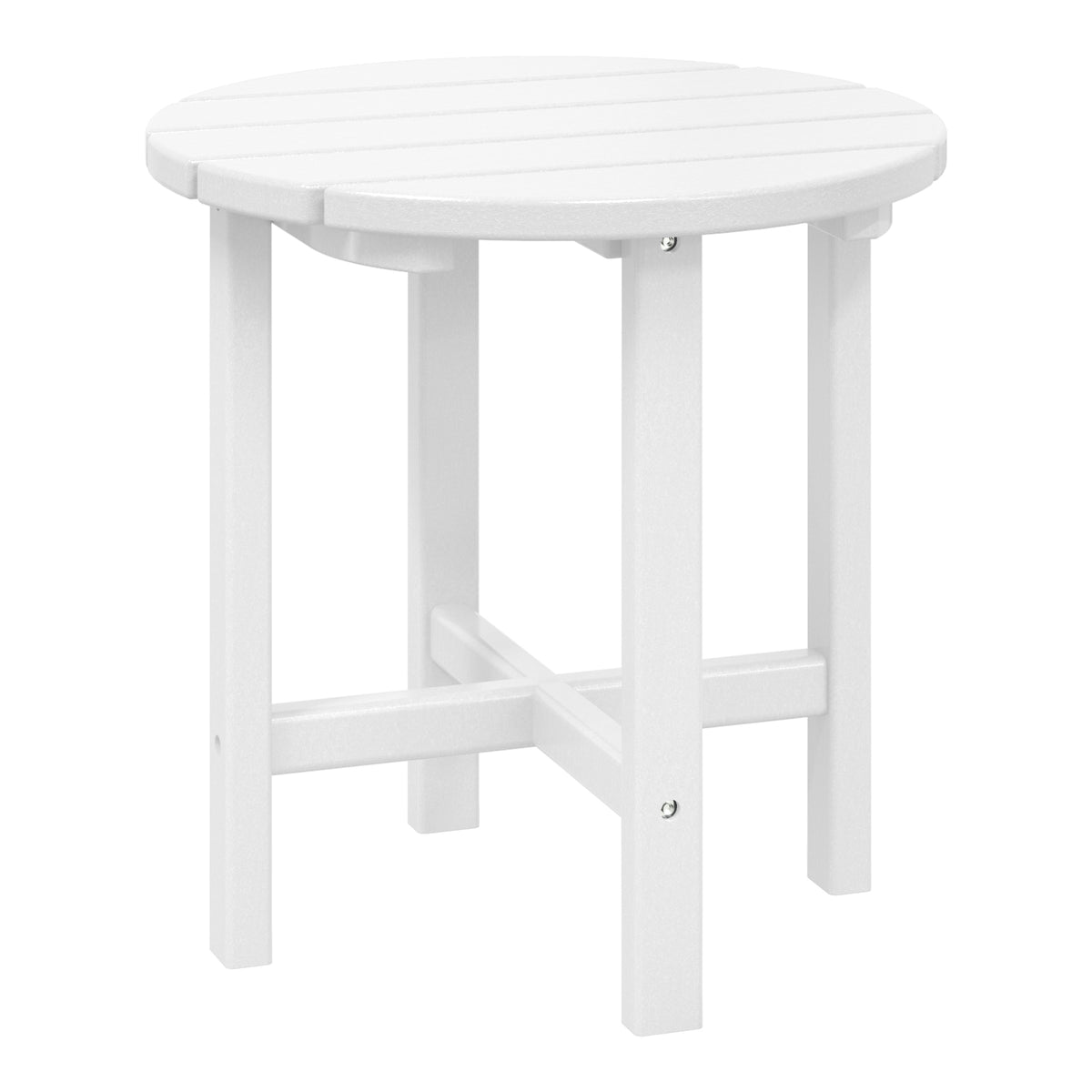 Tuscany All-Weather Outdoor Round Side Table (18" Height)