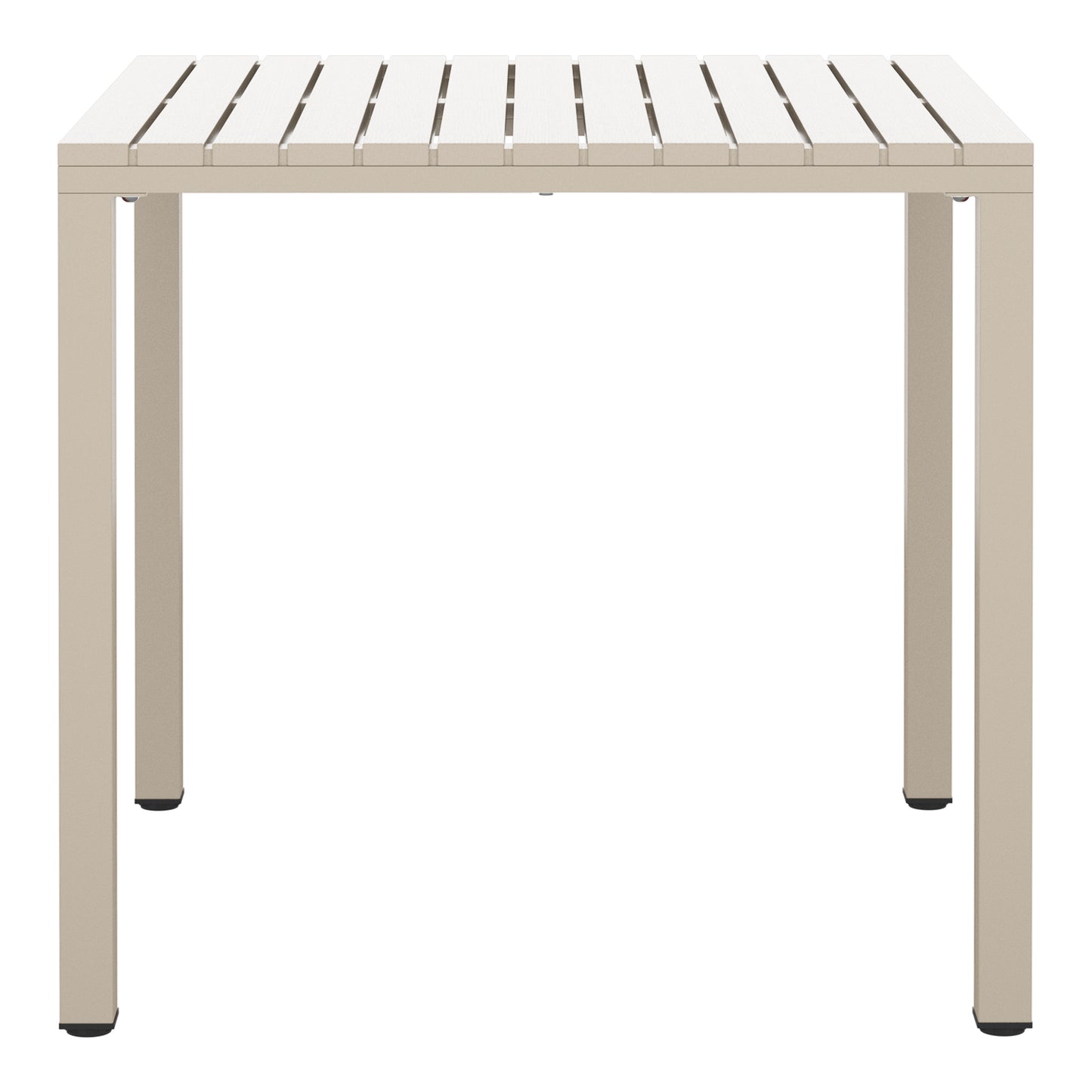 Polyform 31.5" Square Dining Table with Metal Frame