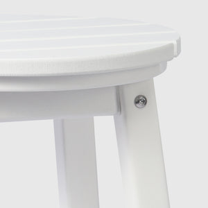 Stockholm All-Weather Outdoor Round Counter Stool (24" Height)