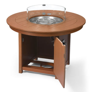 Sedona Round 47" Dining Fire Pit Table