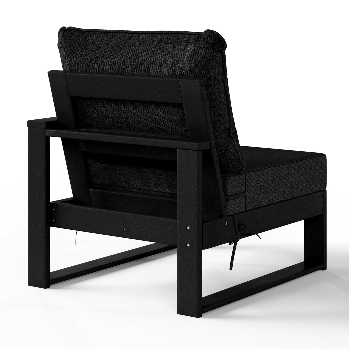 Signature All-Weather Outdoor Modular Patio Deep Seating Right Arm Chair (Right Arm Sectional Seat)