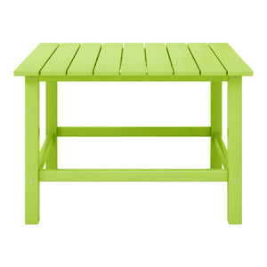 Tiny Terraces Kids' All-Weather Outdoor Square Dining Table (31" Top)