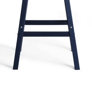 Stockholm All-Weather Outdoor Saddle Bar Stool (29" Height)