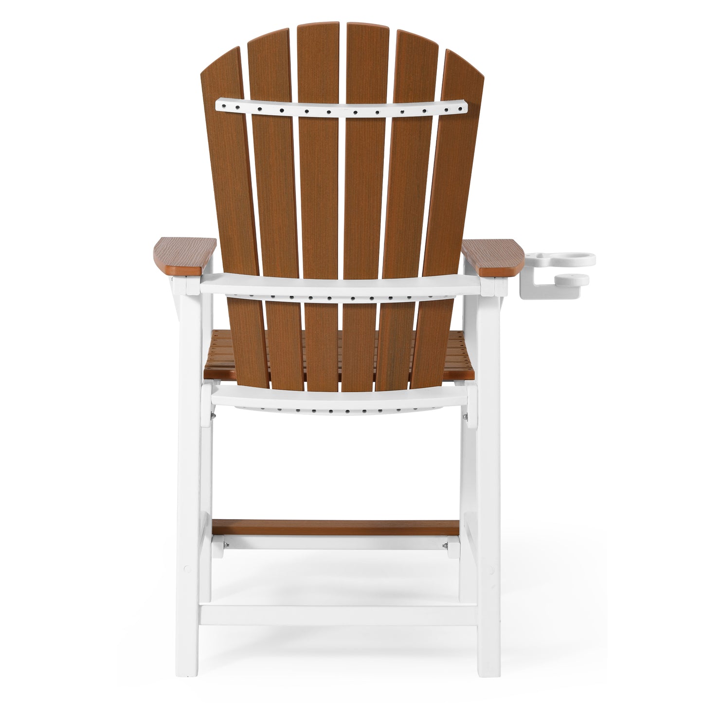 Heritage Ridge Adirondack Counter Height Chair With Cup Holder
