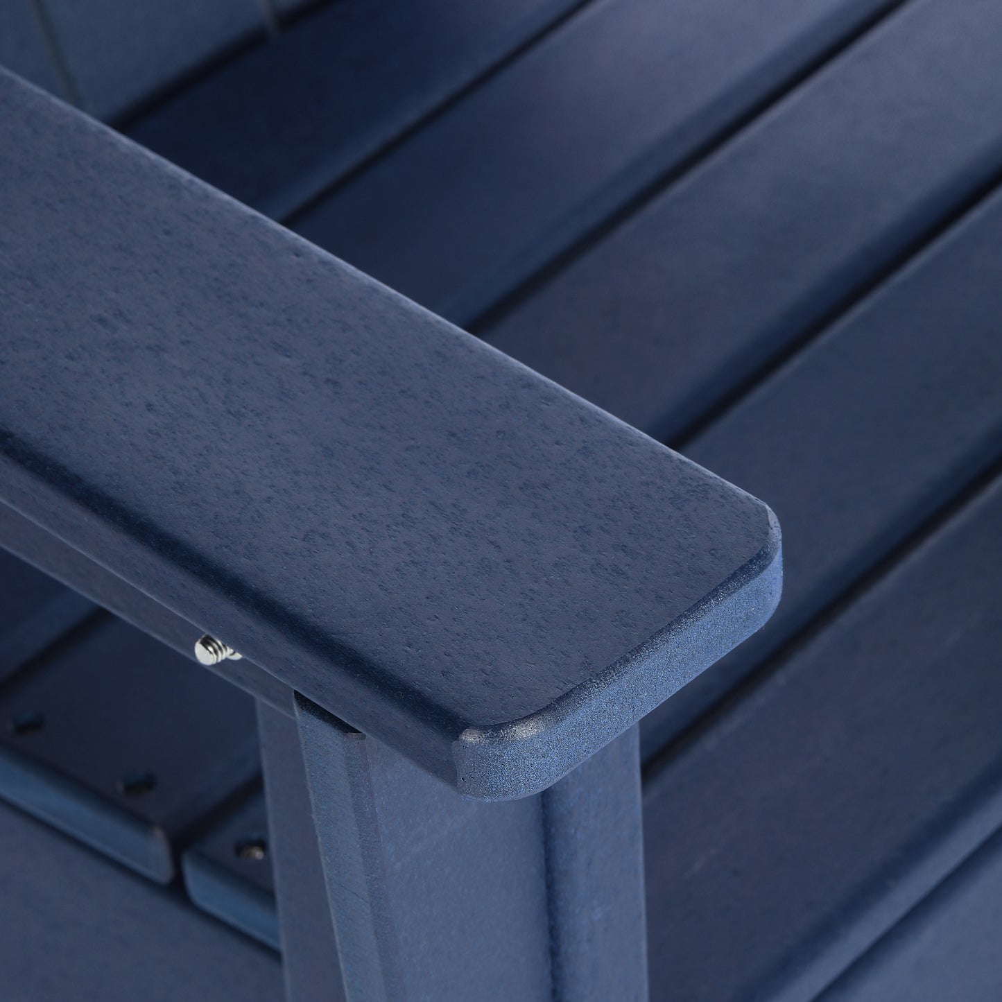 Tiny Terraces Kids' All-Weather Outdoor Poly Adirondack Chair