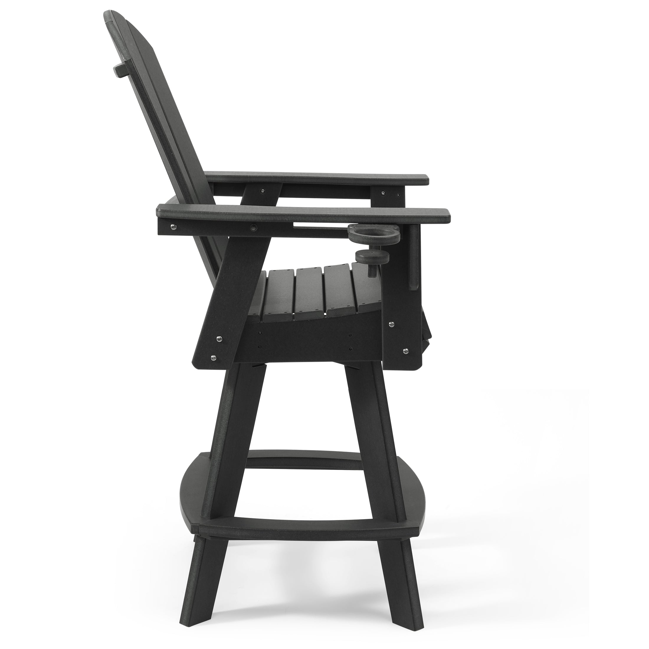 Chatham Adirondack Swivel Bar Chair with Cup Holder