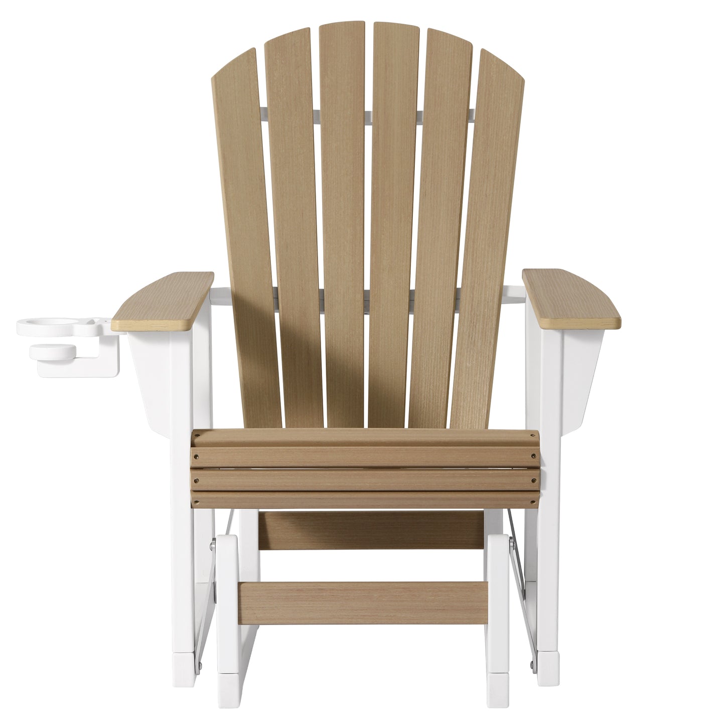 Heritage Ridge Adirondack Glider With Cup Holder