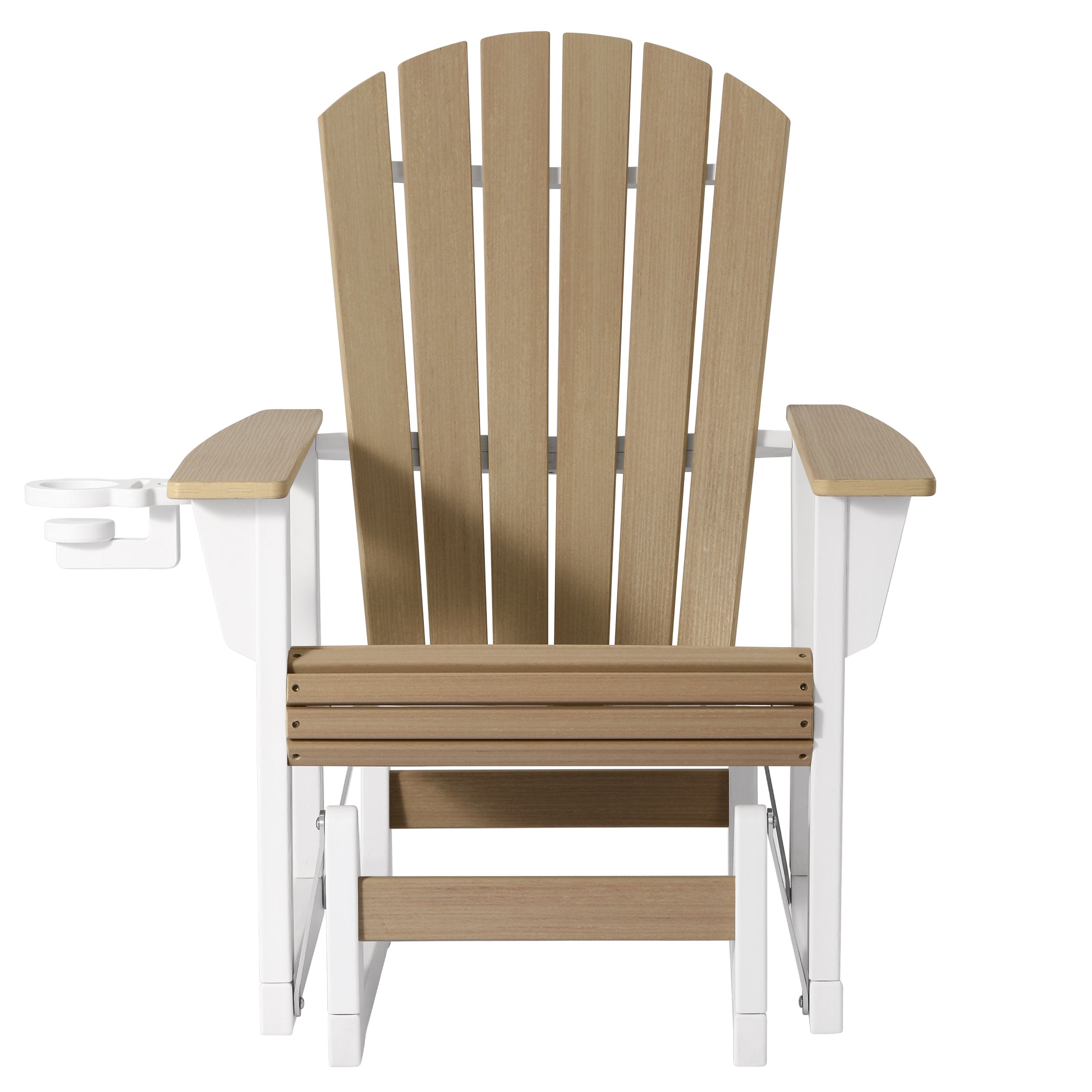 Heritage Ridge Adirondack Glider With Cup Holder