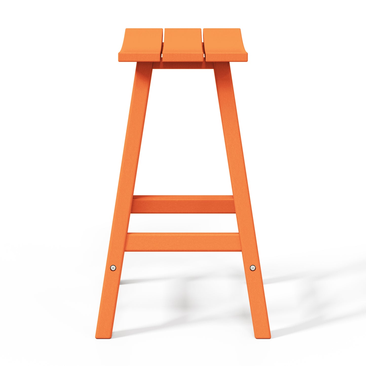 Stockholm All-Weather Outdoor Saddle Counter Stool (24" Height)