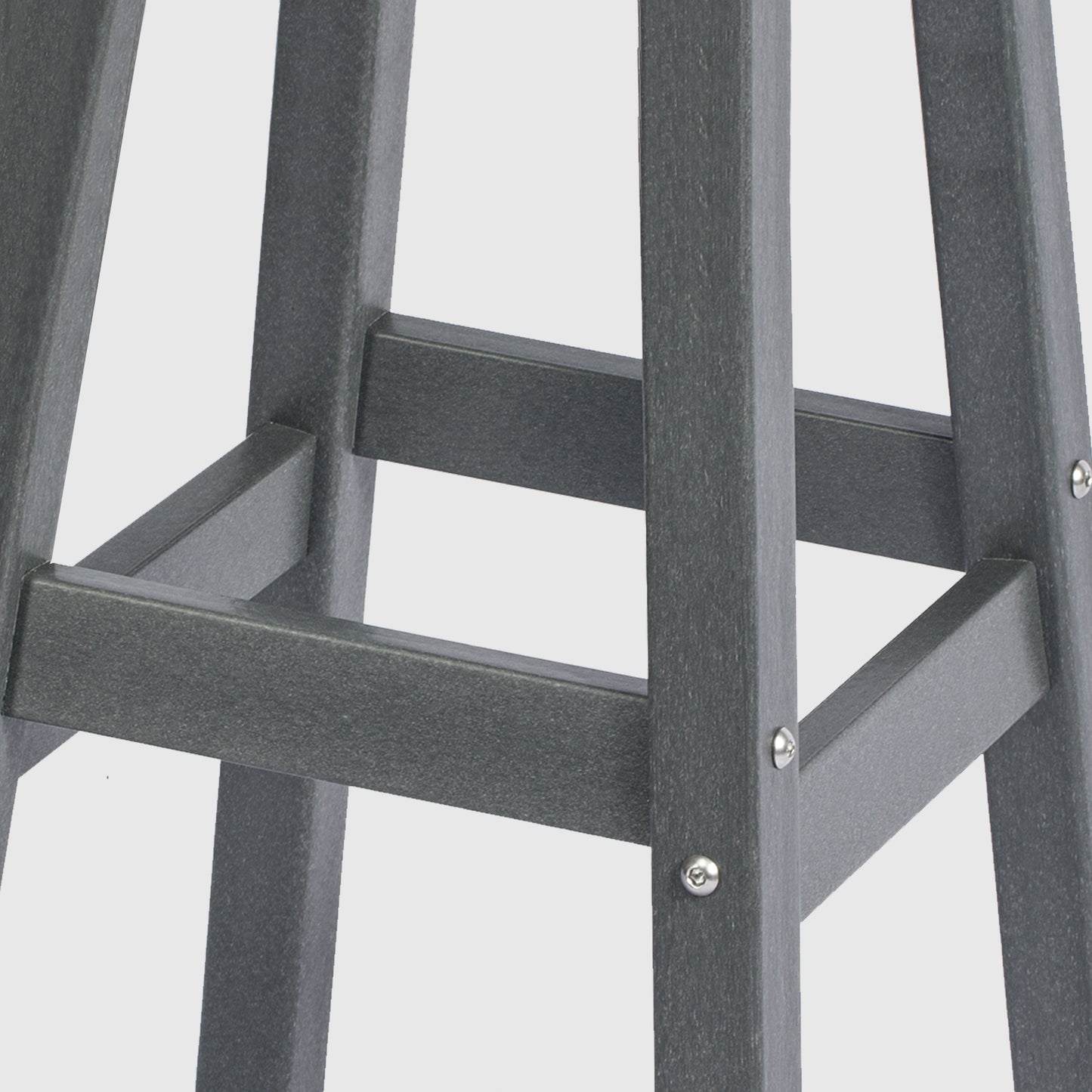 Stockholm All-Weather Outdoor Square Bar Stool (29" Height)