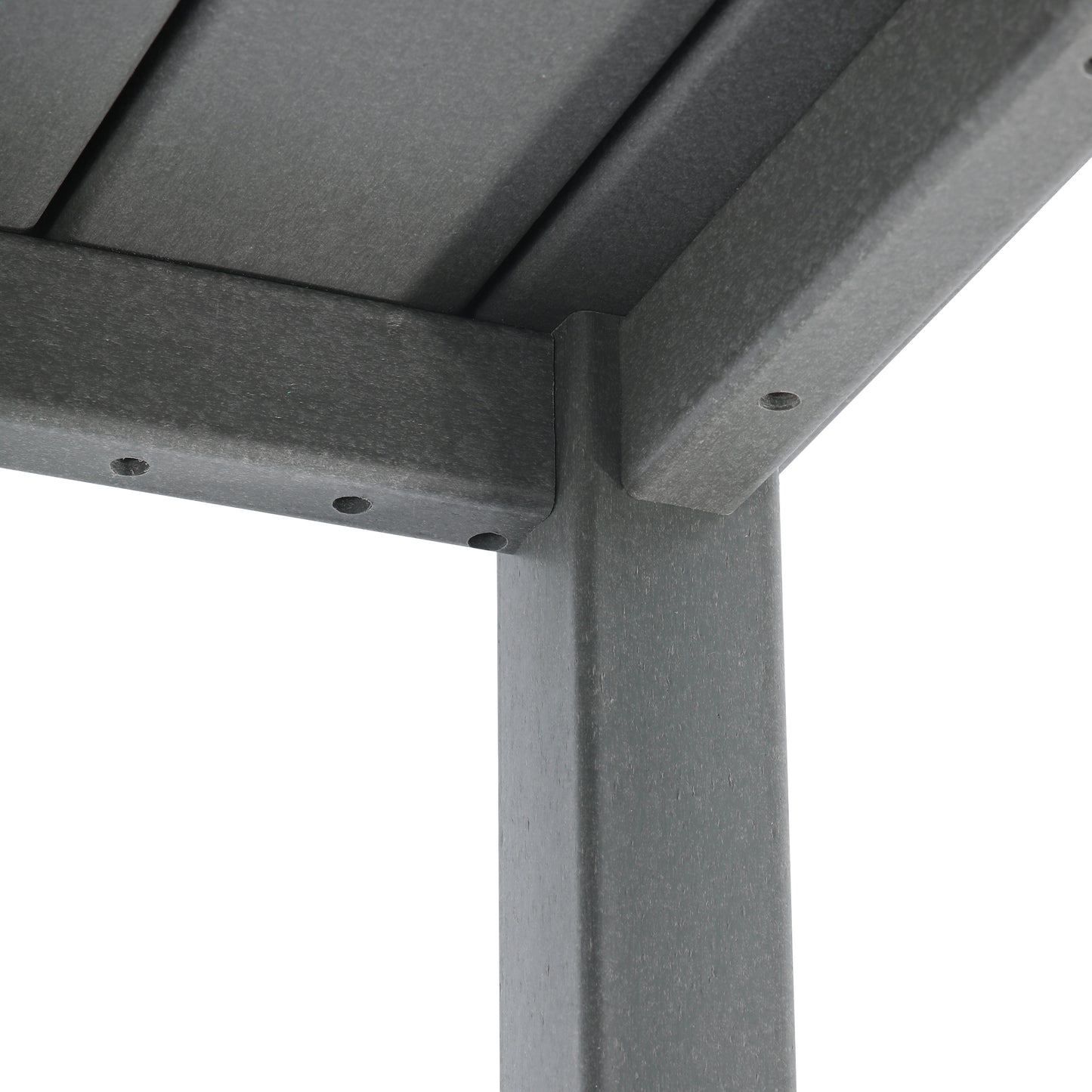 Tiny Terraces Kids' All-Weather Outdoor Square Dining Table (31" Top)