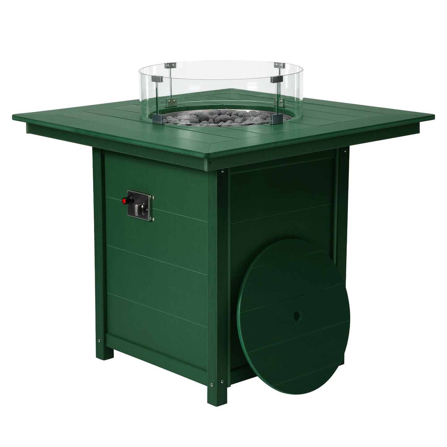 Sedona Square 42" Counter Fire Pit Table