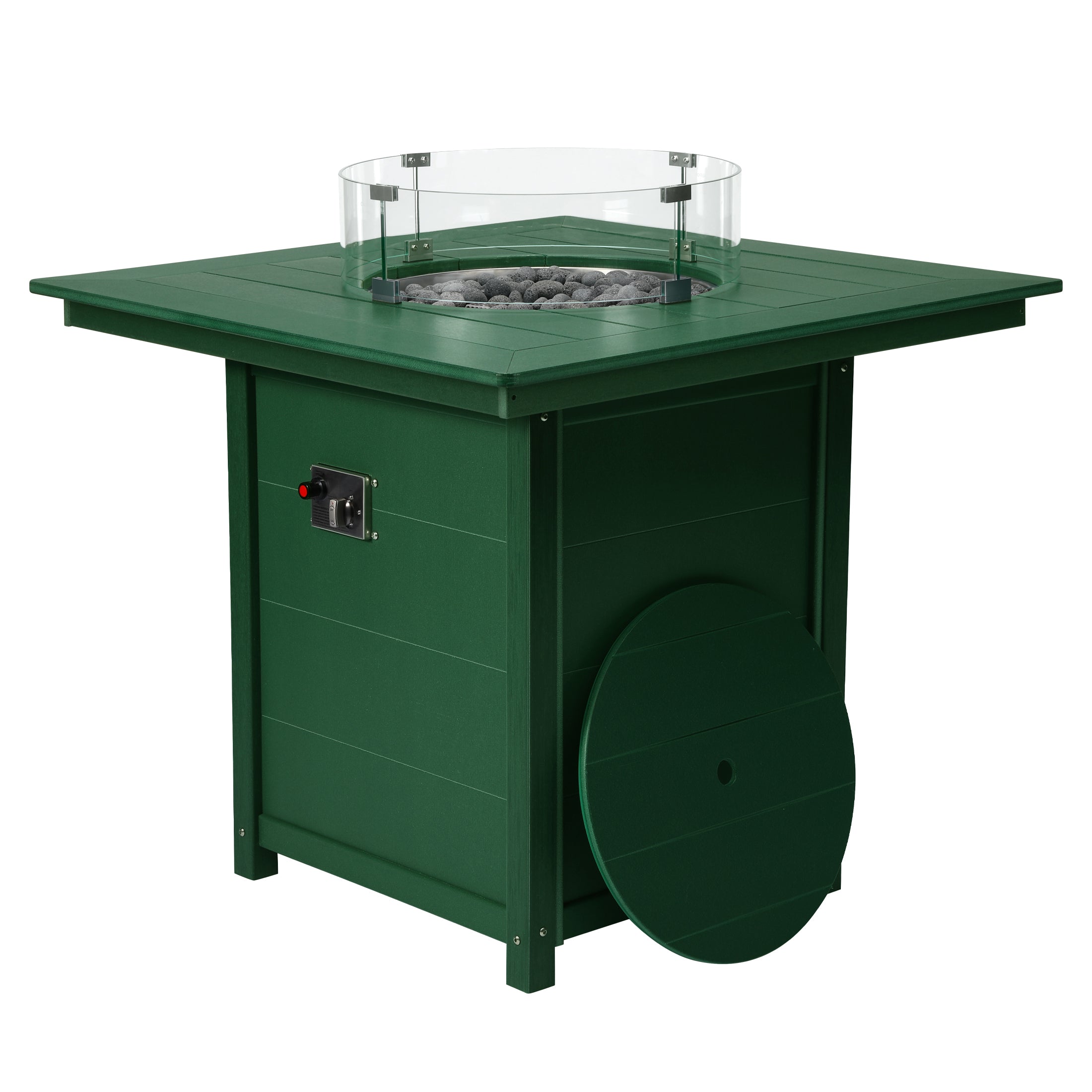 Sedona Square 42" Counter Fire Pit Table