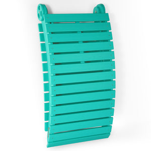 Key West Folding Pool Lounge Chair with Wheels