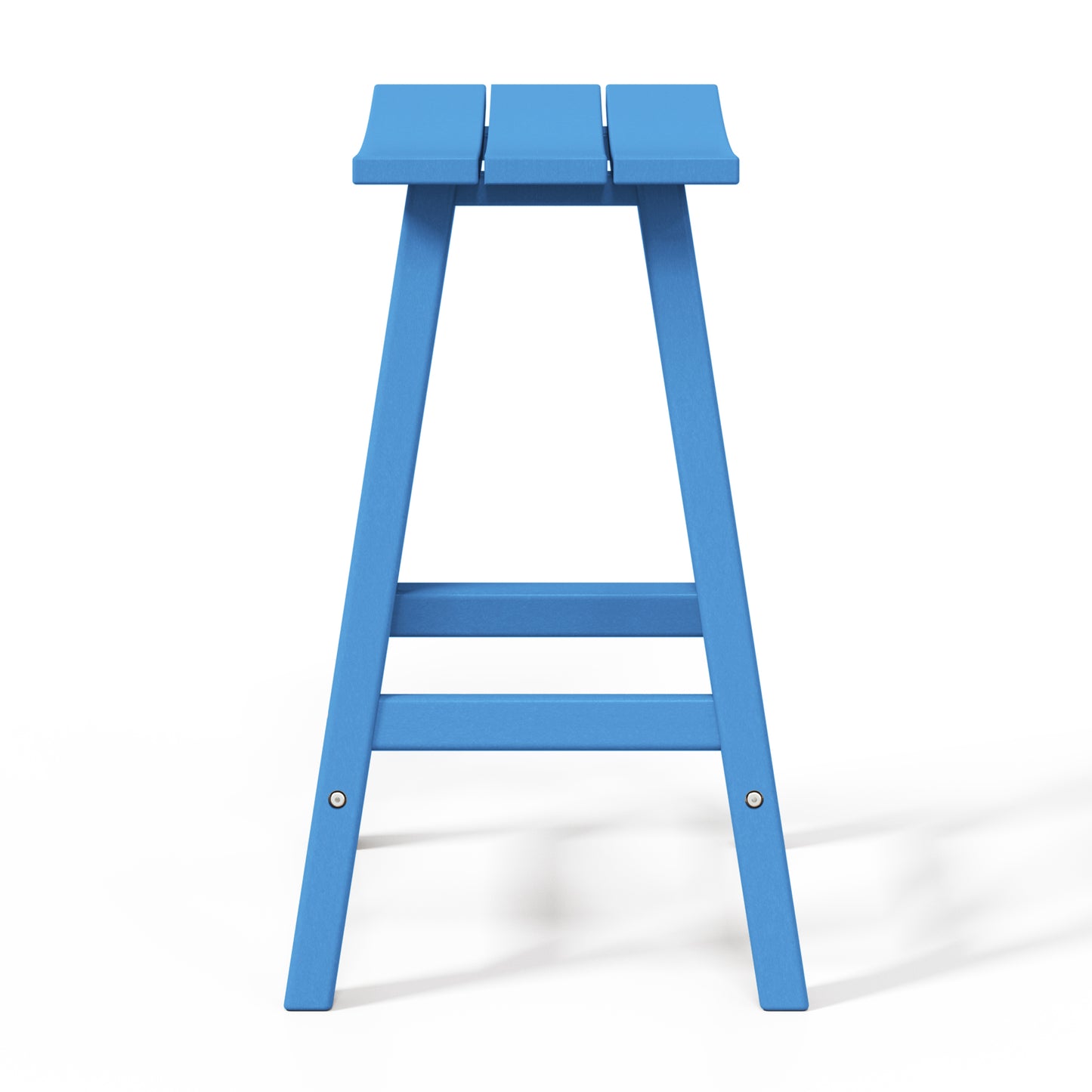 Stockholm All-Weather Outdoor Saddle Counter Stool (24" Height)