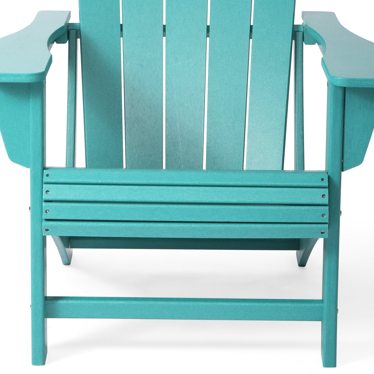 Tahoe All-Weather Outdoor Poly Adirondack Chair with Retractable Cup Holder