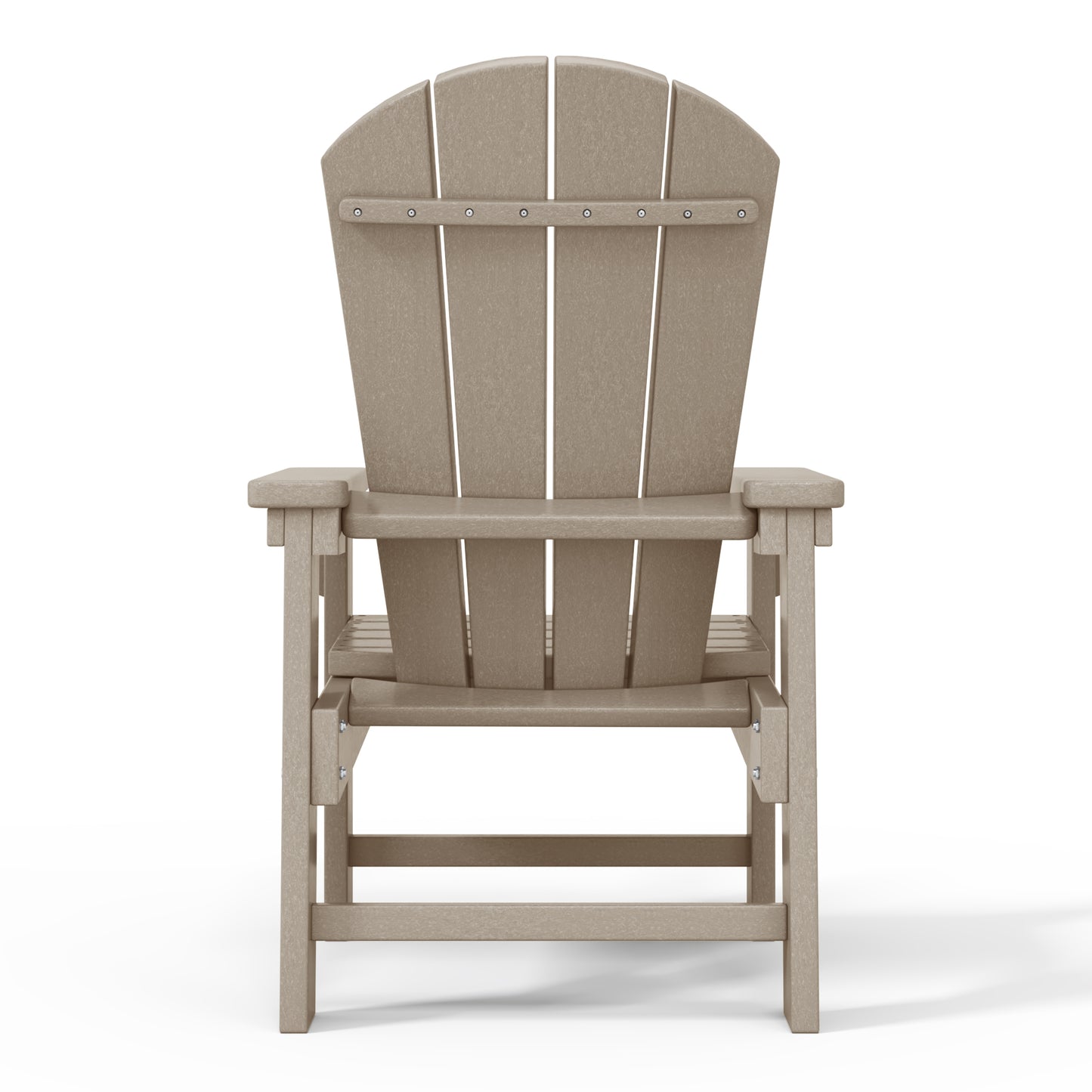 Tiny Terraces Kids' All-Weather Outdoor Poly Adirondack Chair