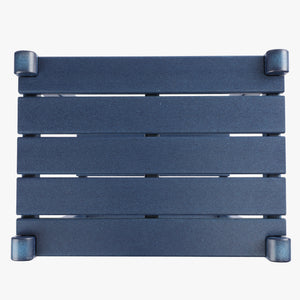 Tuscany All-Weather Outdoor Two Shelf Side Table (36" High)