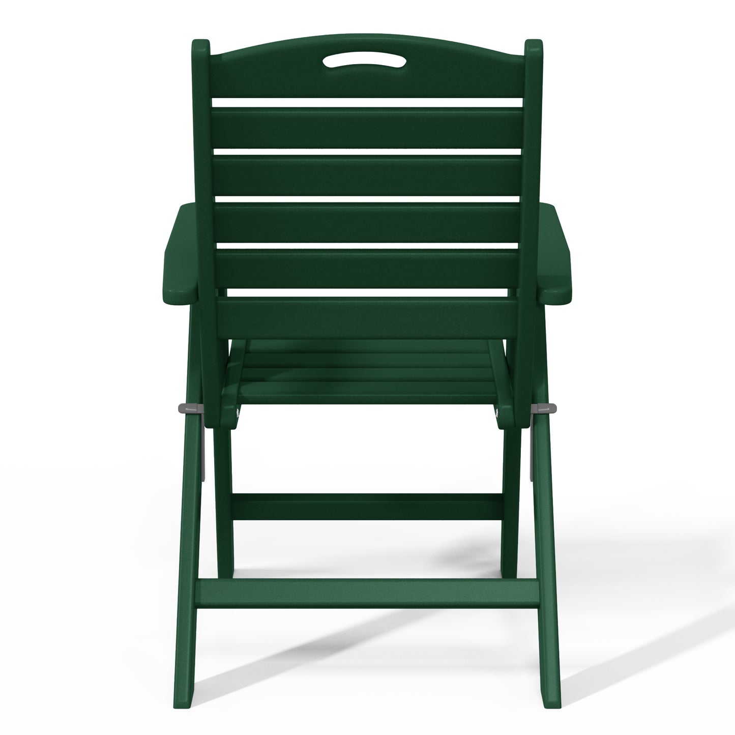 Aarhus All-Weather Outdoor Patio Folding Tall Back Dining Chair (38" High)