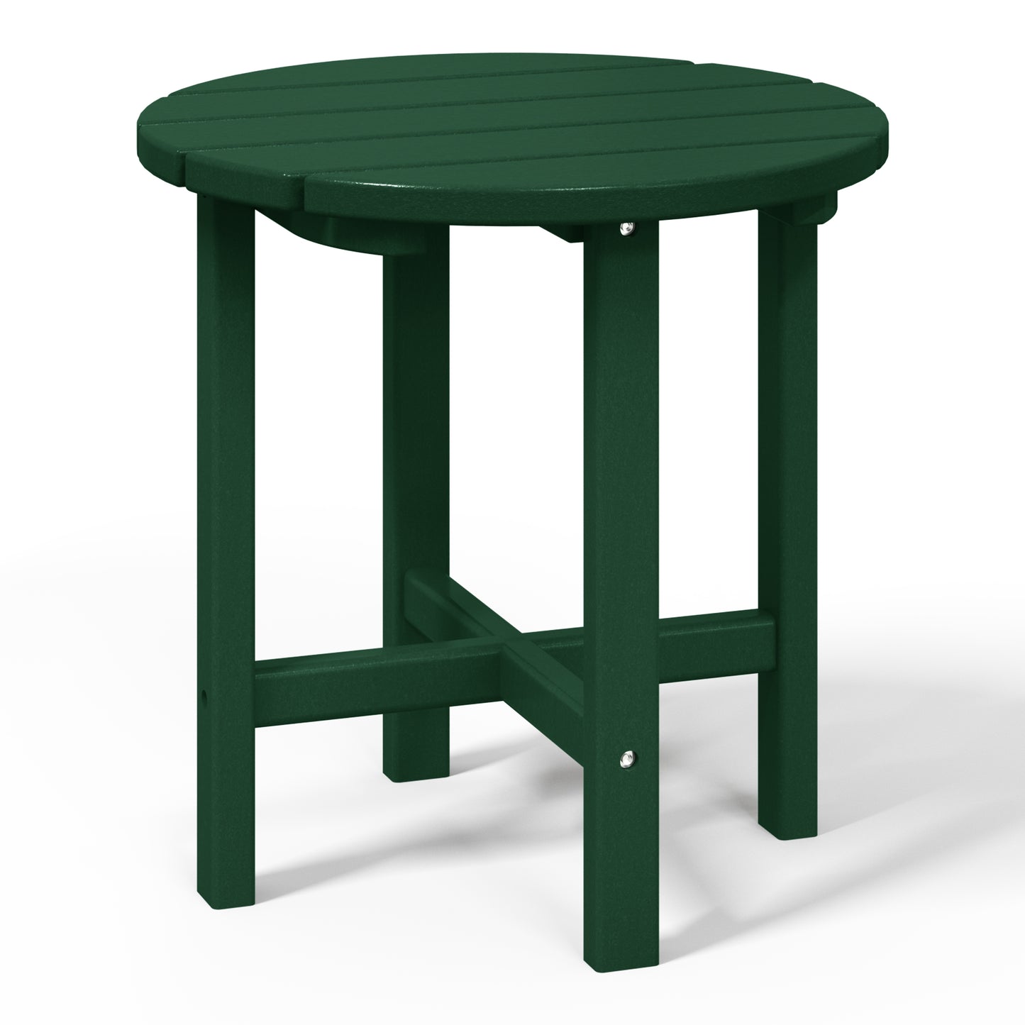 Tuscany All-Weather Outdoor Round Side Table (18" Height)