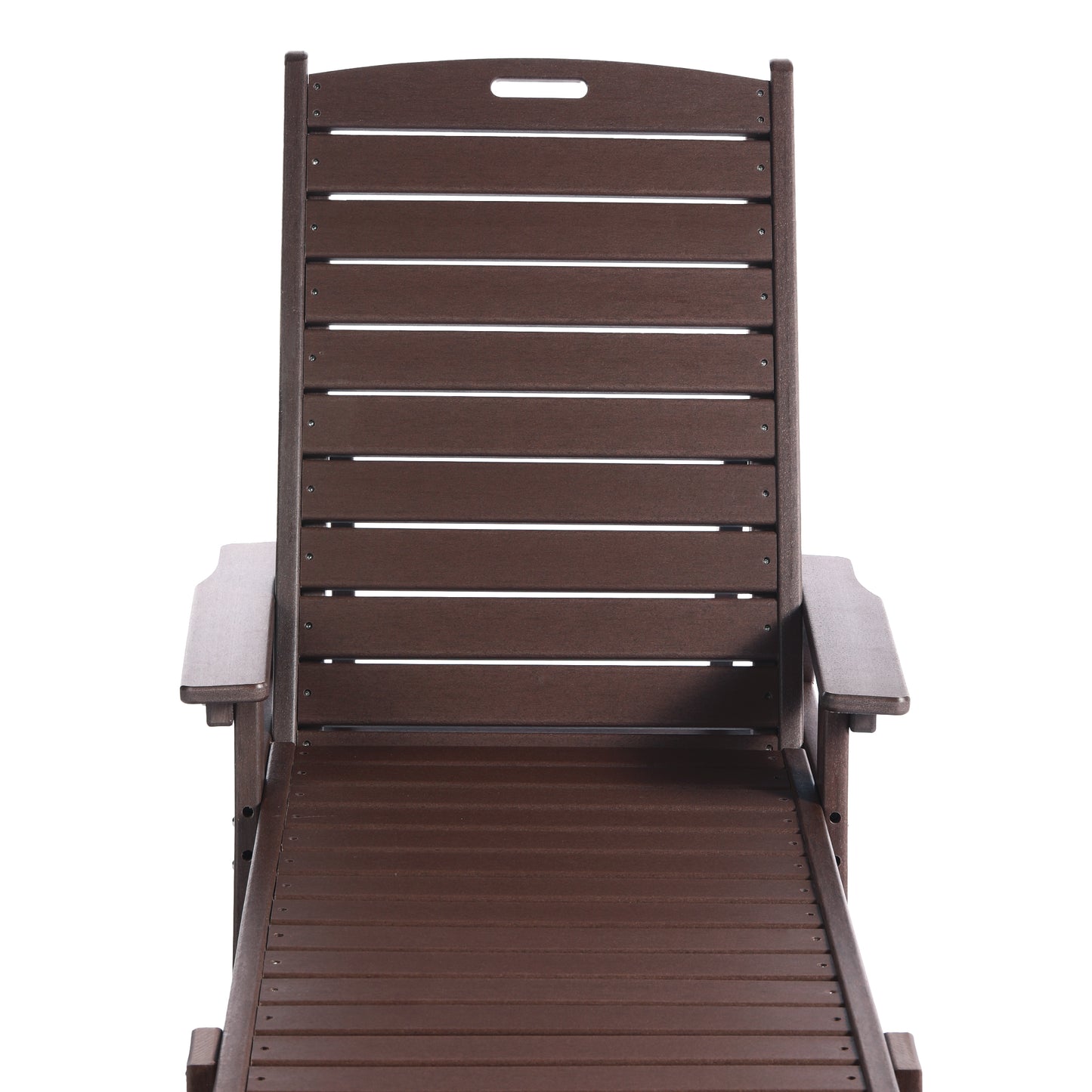 Santa Monica All-Weather Outdoor Reclining Sun Lounger with Arm Rests