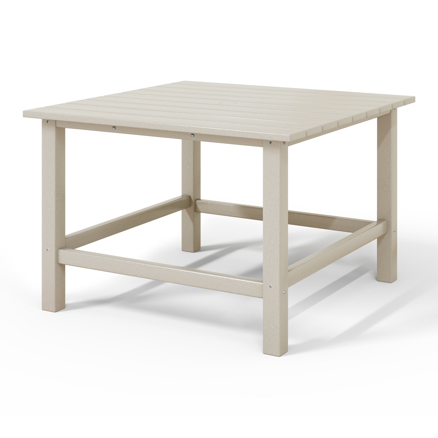 Tiny Terraces Kids' All-Weather Outdoor Square Dining Table (31" Top)