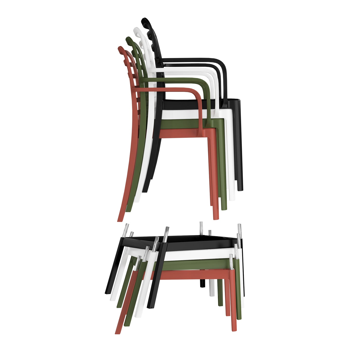 Polyform 29.5" Bar Stool (Set of 2)