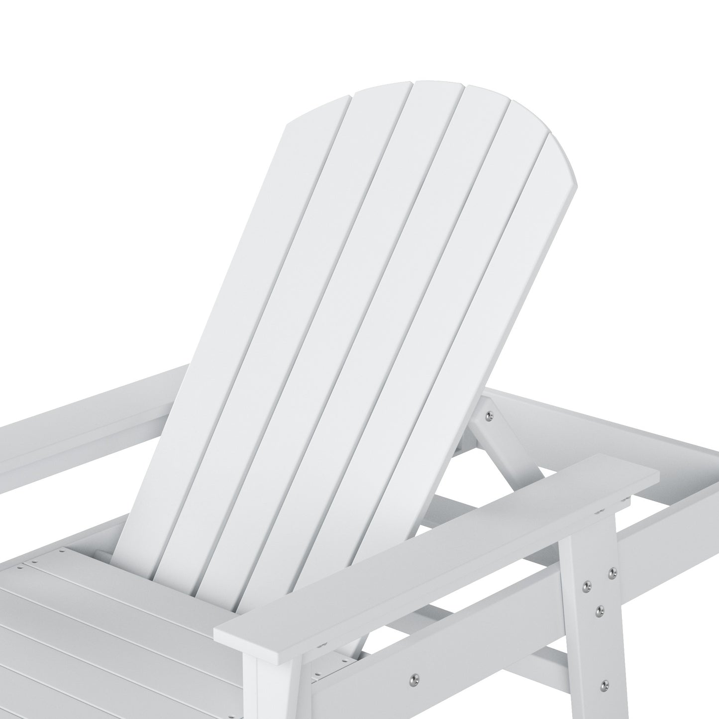 Westport Classic All-Weather Outdoor Adirondack Reclining Sun Lounger With Arms Rests