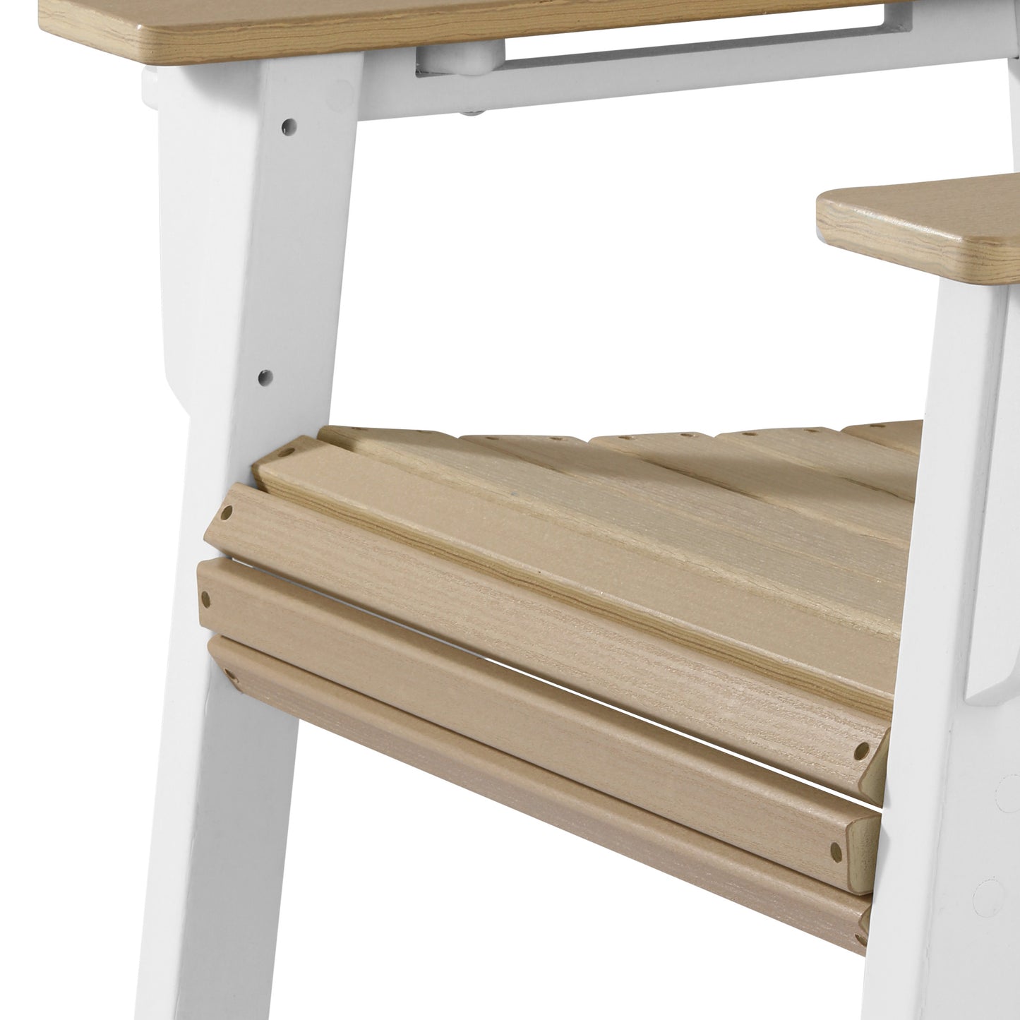 Heritage Ridge Adirondack Counter Height Chair With Cup Holder