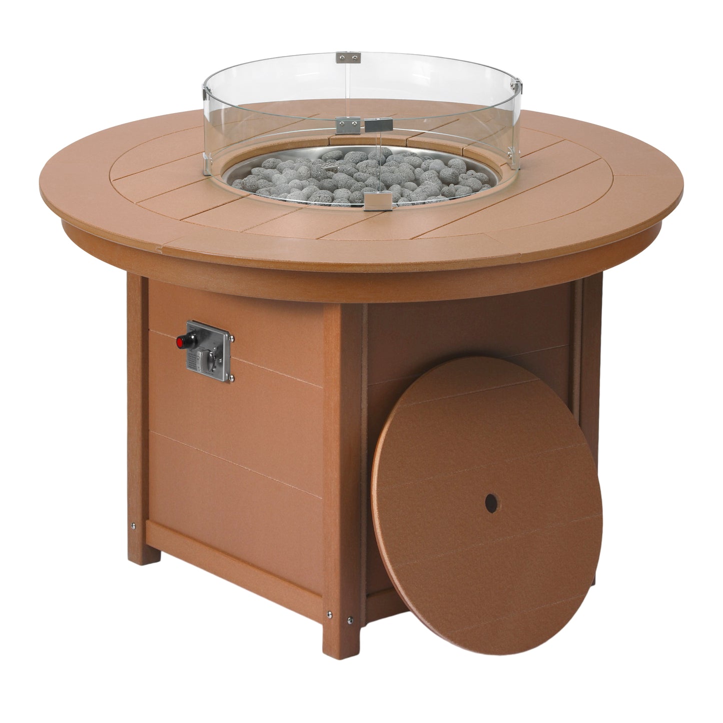 Sedona Round 47" Dining Fire Pit Table