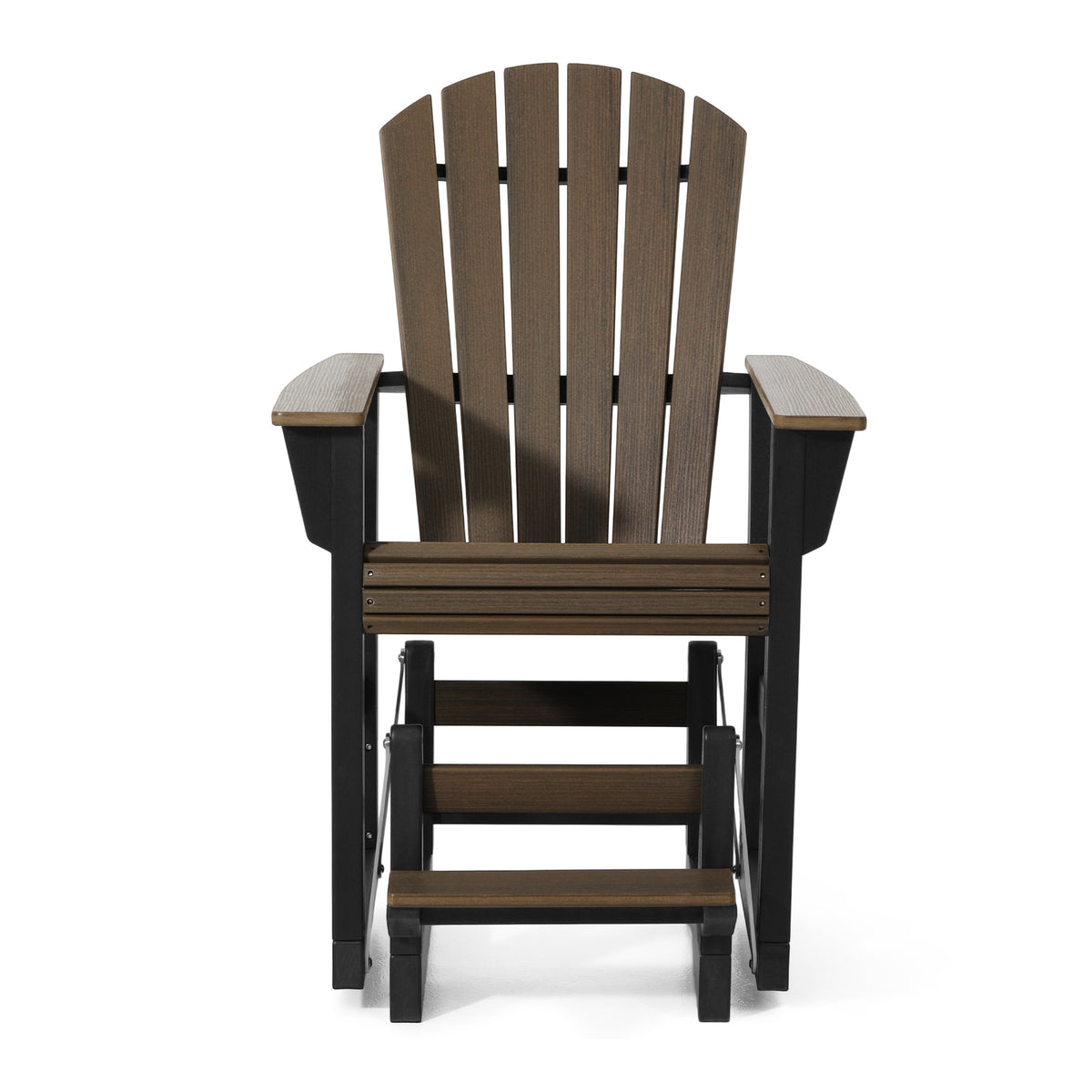Adirondack Counter Glider With Cup Holder