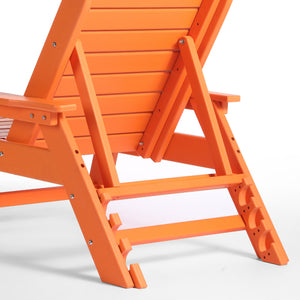 Santa Monica All-Weather Outdoor Reclining Sun Lounger with Arm Rests