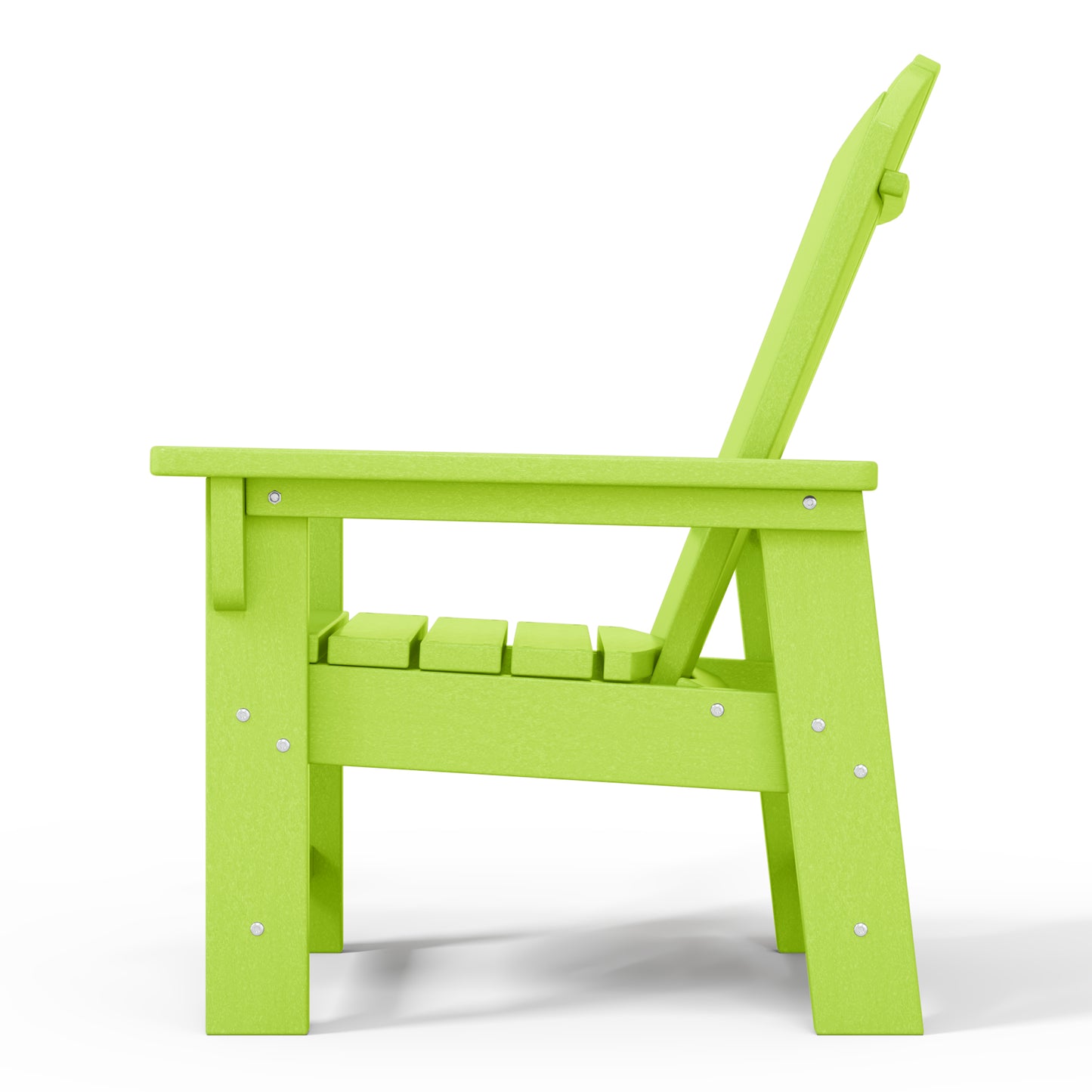Tiny Terraces Kids' All-Weather Outdoor Poly Adirondack Chair
