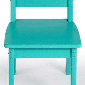 Tiny Terraces Kids' All-Weather Outdoor Dining Chair (Set of 2)