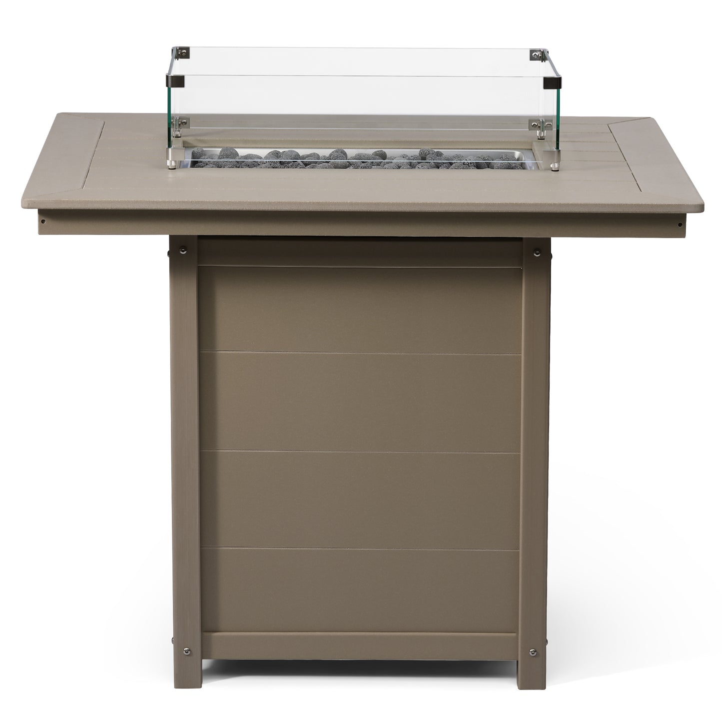 Sedona Rectangular 34" X 46" Counter Fire Pit Table