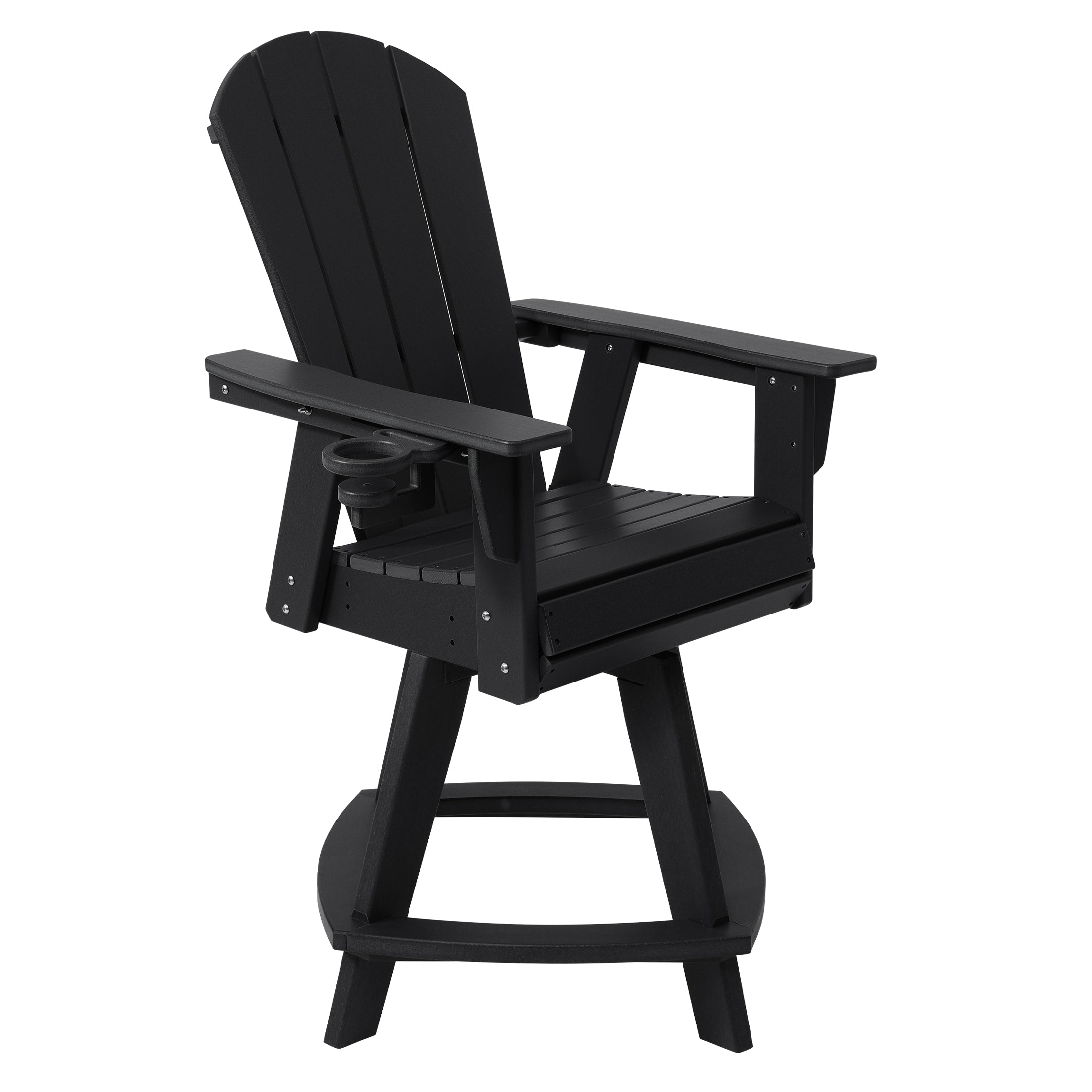Chatham Adirondack Swivel Counter Chair with Cup Holder
