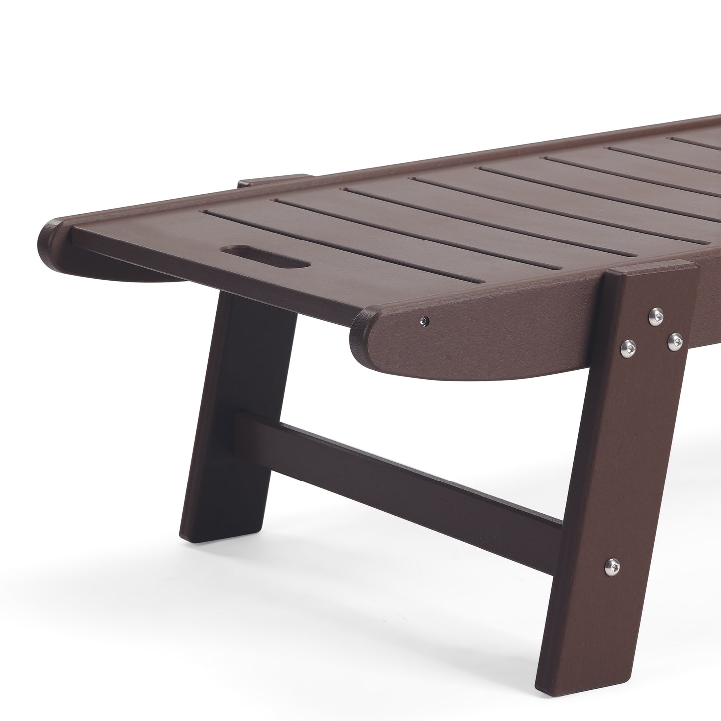 Santa Barbara Reclining Chaise Lounge with Cup Holder and Wheels