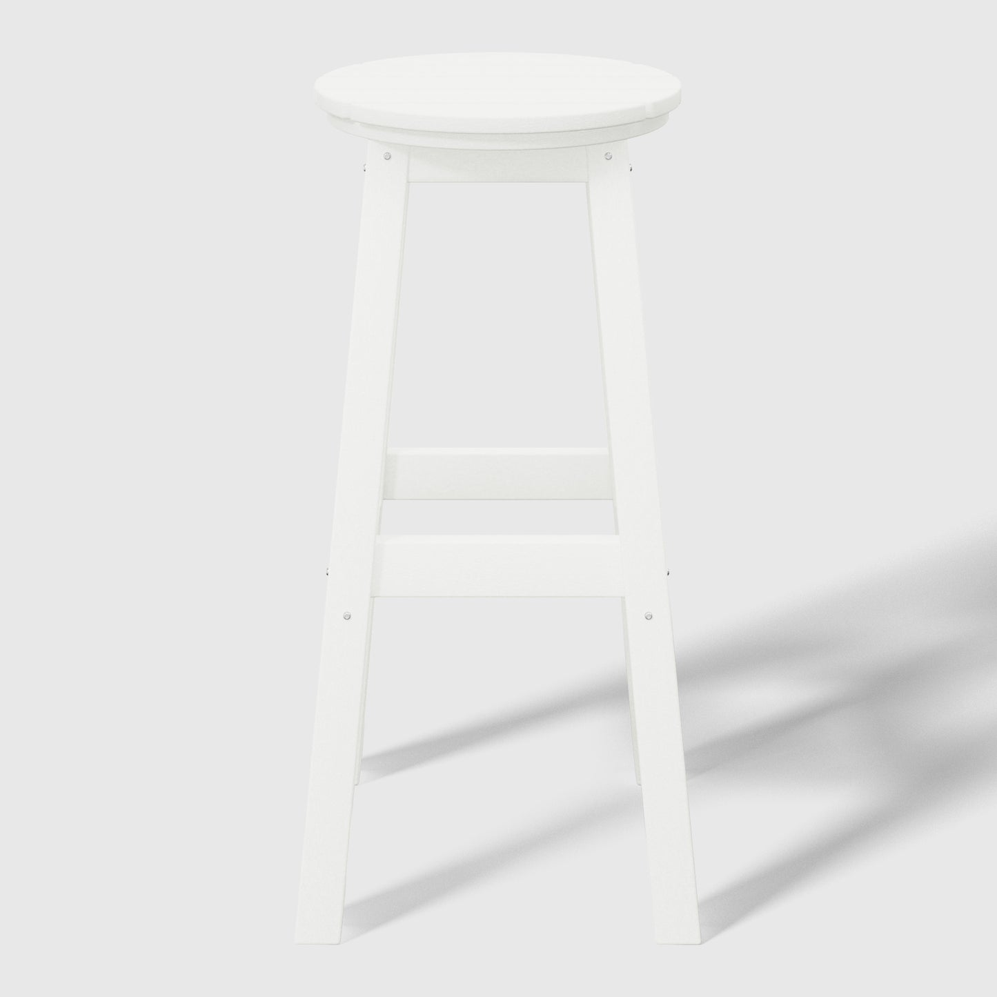 Stockholm All-Weather Outdoor Round Bar Stool (29" Height)