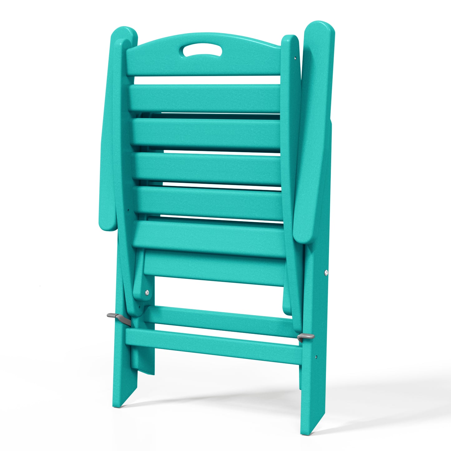 Aarhus All-Weather Outdoor Patio Folding Tall Back Dining Chair (38" High)