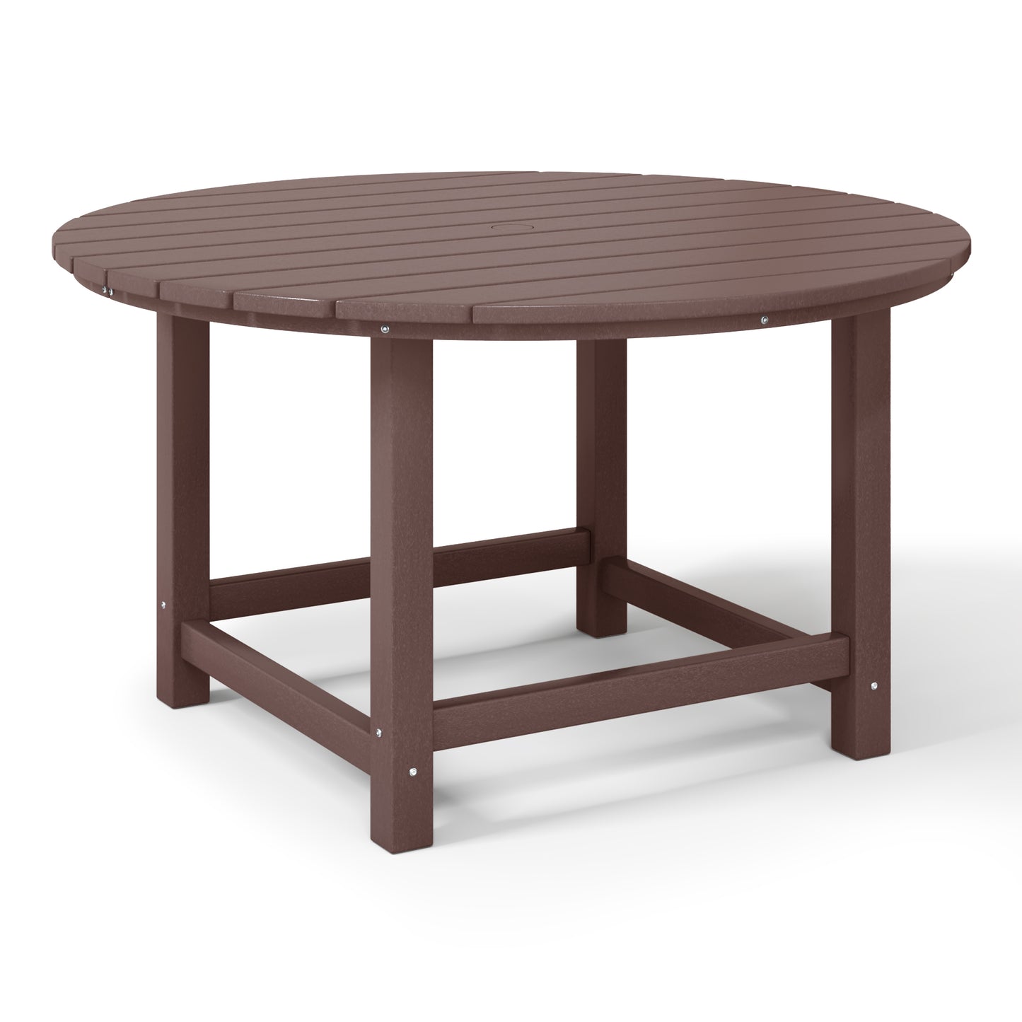 Tiny Terraces Kids' All-Weather Outdoor Round Dining Table (38" Wide)