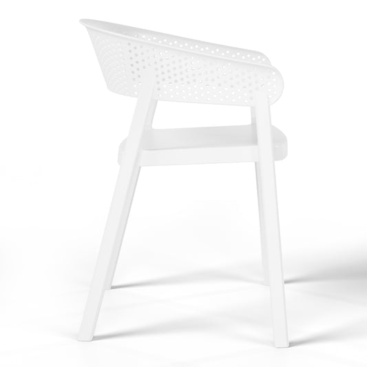 Polyform Stacking Dining Arm Chair (Set of 2)