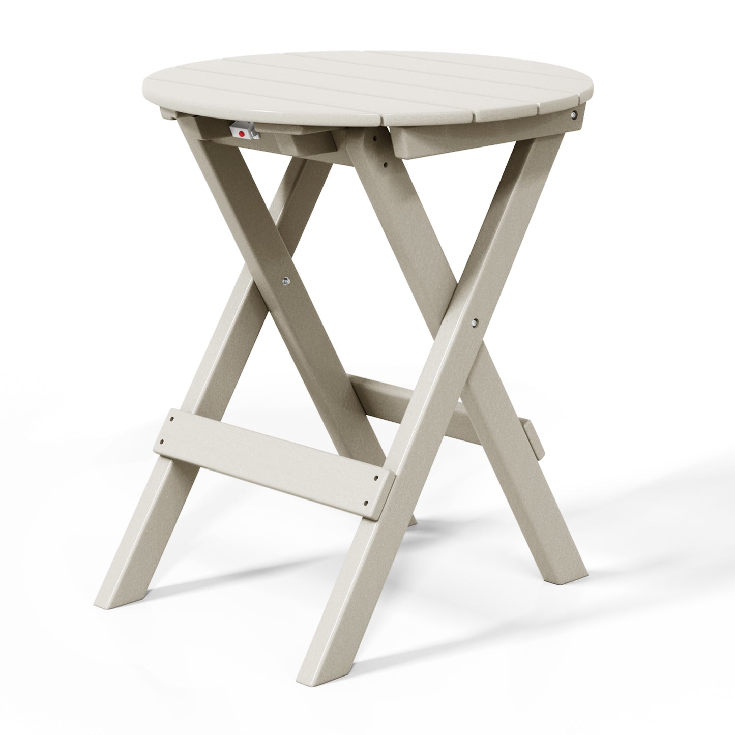 Tuscany All-Weather Outdoor Patio Round Folding Dining Table (24" Top)