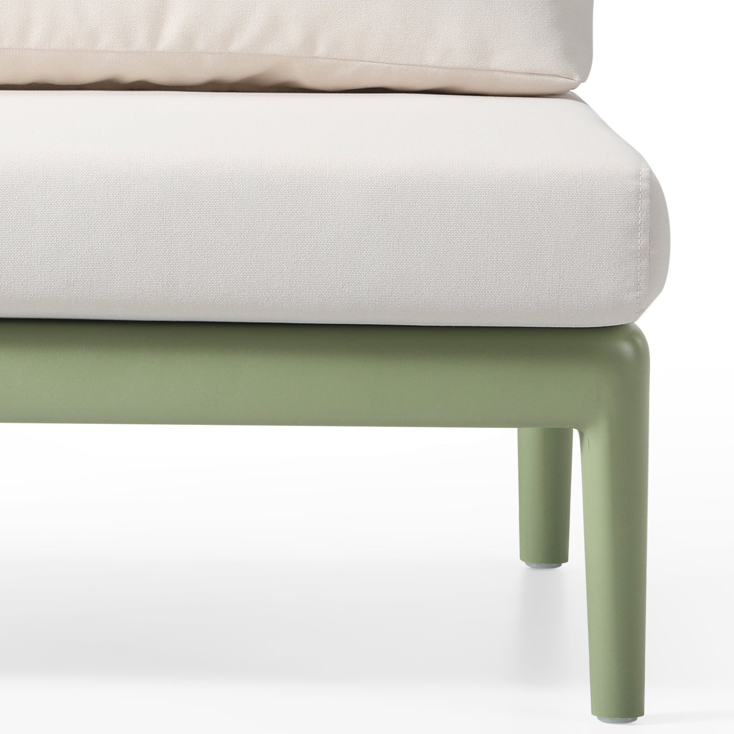 Polyform Deep Seating Armless Chair with Cushions