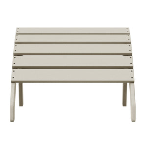 Westport All-Weather Outdoor Adirondack Folding Foot Rest/Ottoman